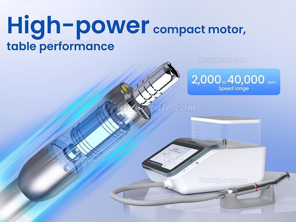 COXO C-Puma PRO Zahn&auml;rztlicher Elektrischer B&uuml;rstenloser Mikromotor mit Durchflussregulierungsfunktion